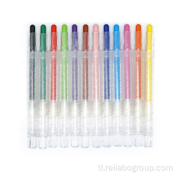 Mga Twist Wax Paint Crayon Pens para sa Mga Bata